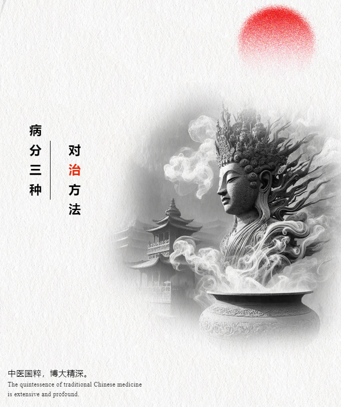 病分三种 —— 对治方法